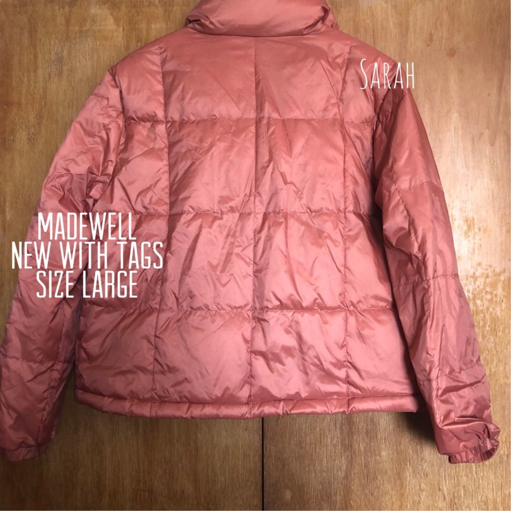 Madewell Jacket in Sweet Dahlia - Picture 6 of 6